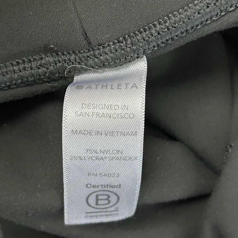 Athleta Ultra High Rise Elation 7/8 Tight Women’s Small Green Workout Gym Casual - Picture 9 of 13